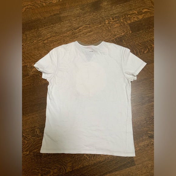 HUGO BOSS Graphic Cotton Soft T-Shirt White Men’s Size Large Made in Portugal - Picture 12 of 14